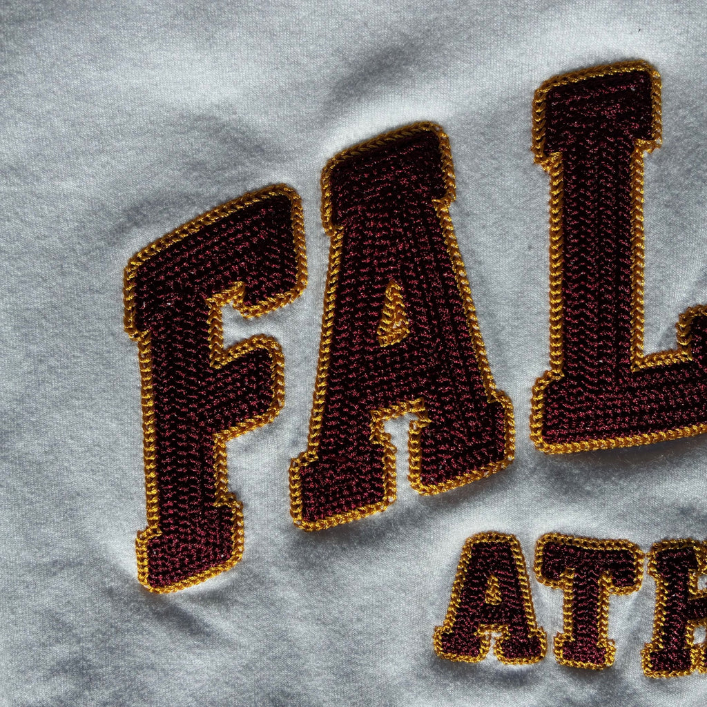 White Embroidery FALCONS hoodie