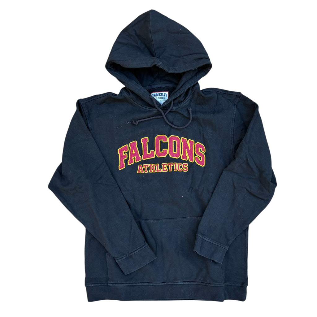 Black Embroidery FALCONS ATHLETICS hoodie